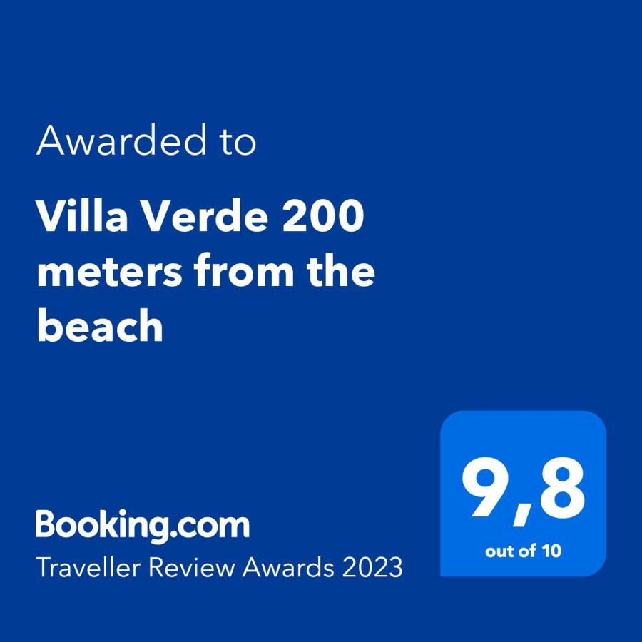 Villa Verde 200 Meters From The Beach Nea Iraklitsa Exteriör bild